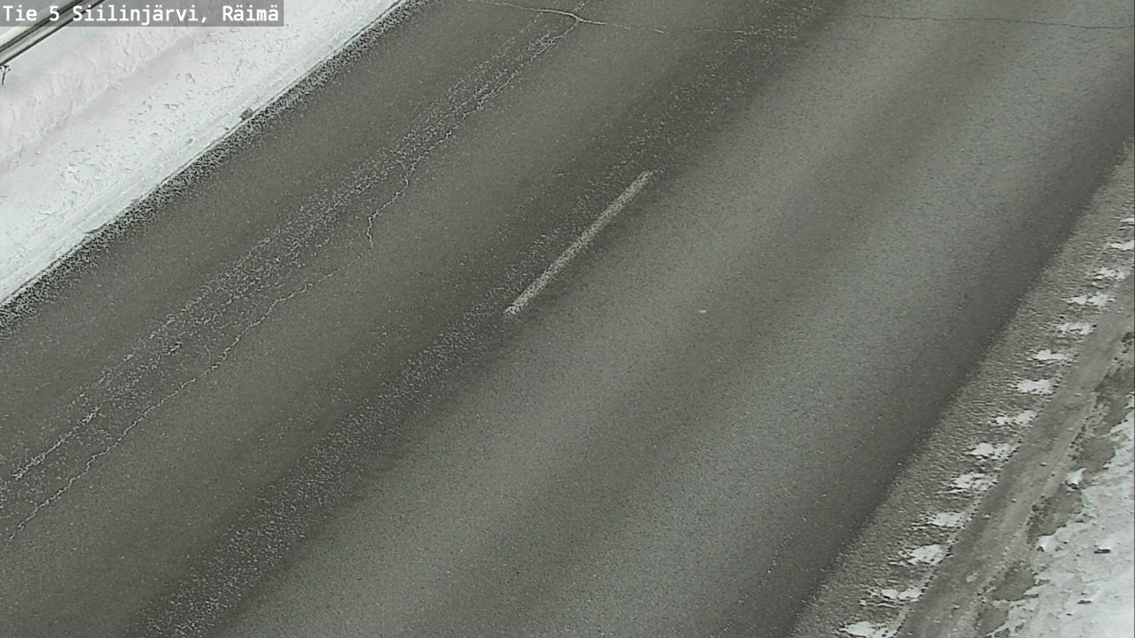 Weather Camera Image Road Siilinjärvi, Räimä, Siilinjärvi, Pohjois-Savo
