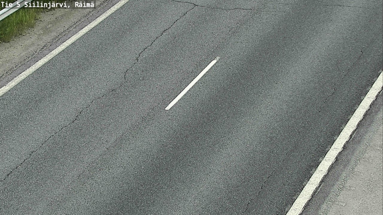 Weather Camera Image Road Siilinjärvi, Räimä, Siilinjärvi, Pohjois-Savo