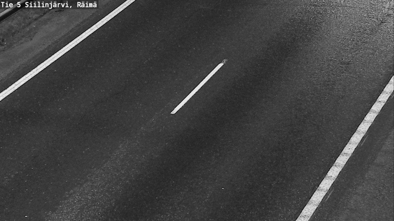 Weather Camera Image Road Siilinjärvi, Räimä, Siilinjärvi, Pohjois-Savo