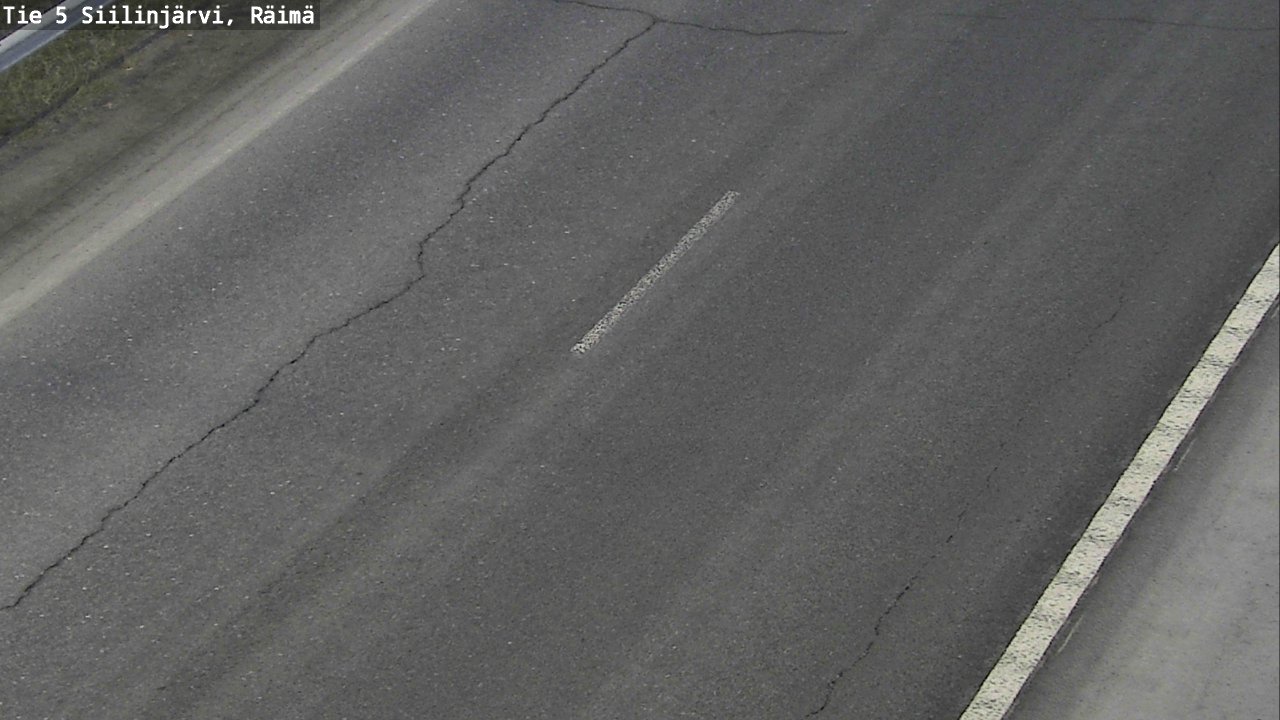 Weather Camera Image Road Siilinjärvi, Räimä, Siilinjärvi, Pohjois-Savo