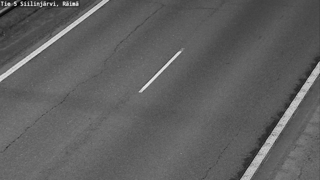Weather Camera Image Road Siilinjärvi, Räimä, Siilinjärvi, Pohjois-Savo