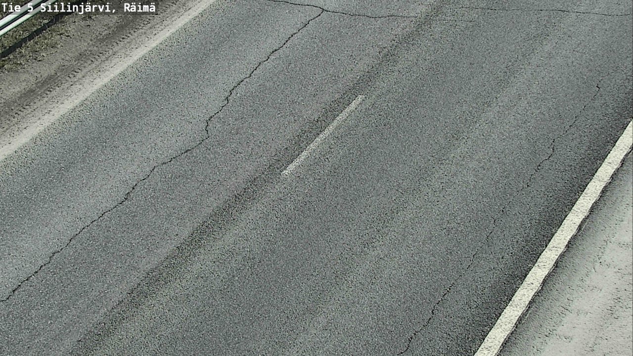 Weather Camera Image Road Siilinjärvi, Räimä, Siilinjärvi, Pohjois-Savo
