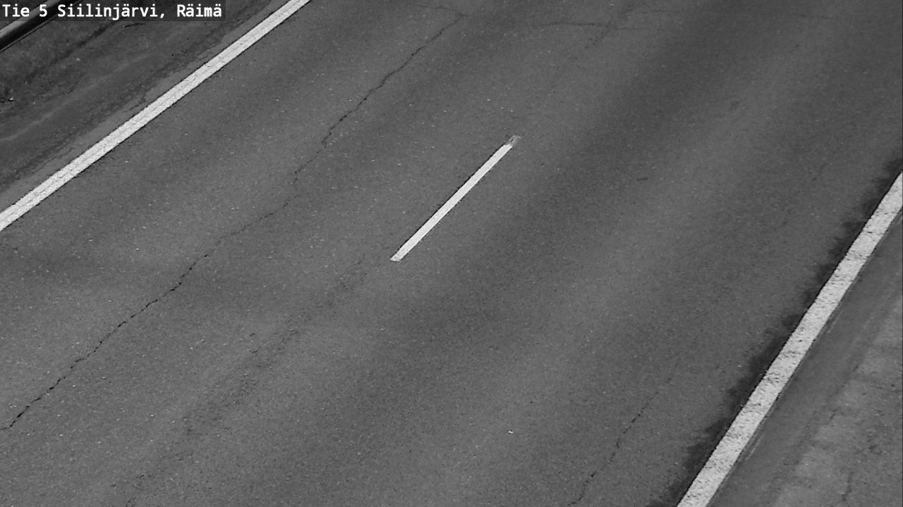 Weather Camera Image Road Siilinjärvi, Räimä, Siilinjärvi, Pohjois-Savo