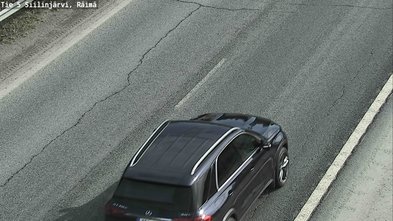 Weather Camera Image Road Siilinjärvi, Räimä, Siilinjärvi, Pohjois-Savo