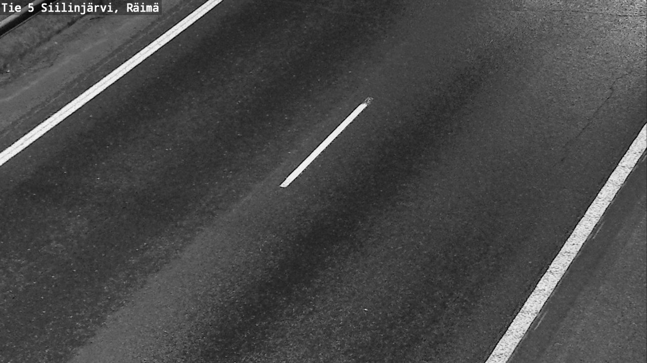 Weather Camera Image Road Siilinjärvi, Räimä, Siilinjärvi, Pohjois-Savo
