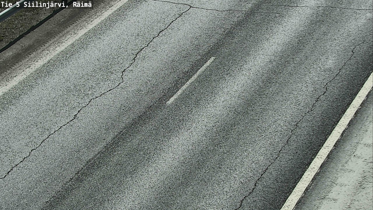 Weather Camera Image Road Siilinjärvi, Räimä, Siilinjärvi, Pohjois-Savo