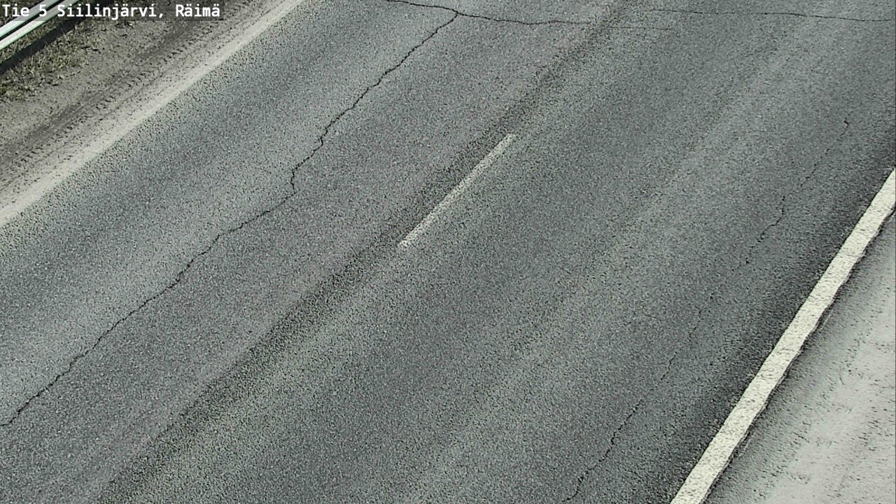 Weather Camera Image Road Siilinjärvi, Räimä, Siilinjärvi, Pohjois-Savo