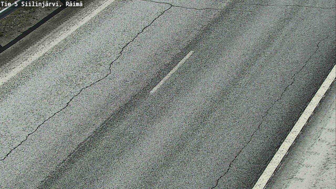 Weather Camera Image Road Siilinjärvi, Räimä, Siilinjärvi, Pohjois-Savo