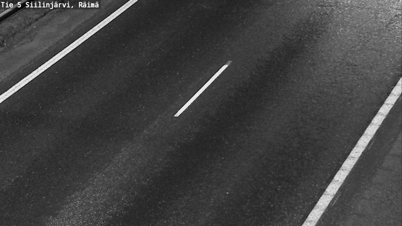 Weather Camera Image Road Siilinjärvi, Räimä, Siilinjärvi, Pohjois-Savo