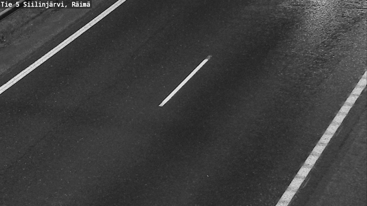 Weather Camera Image Road Siilinjärvi, Räimä, Siilinjärvi, Pohjois-Savo
