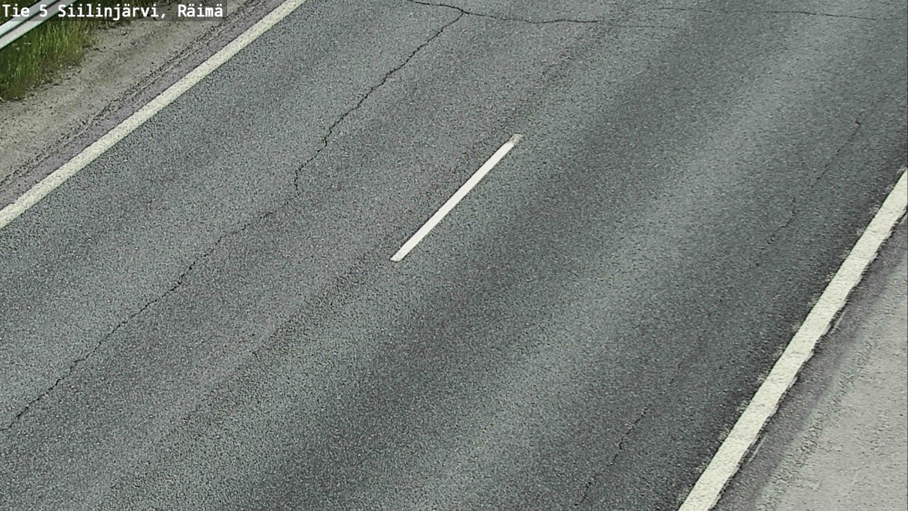 Weather Camera Image Road Siilinjärvi, Räimä, Siilinjärvi, Pohjois-Savo