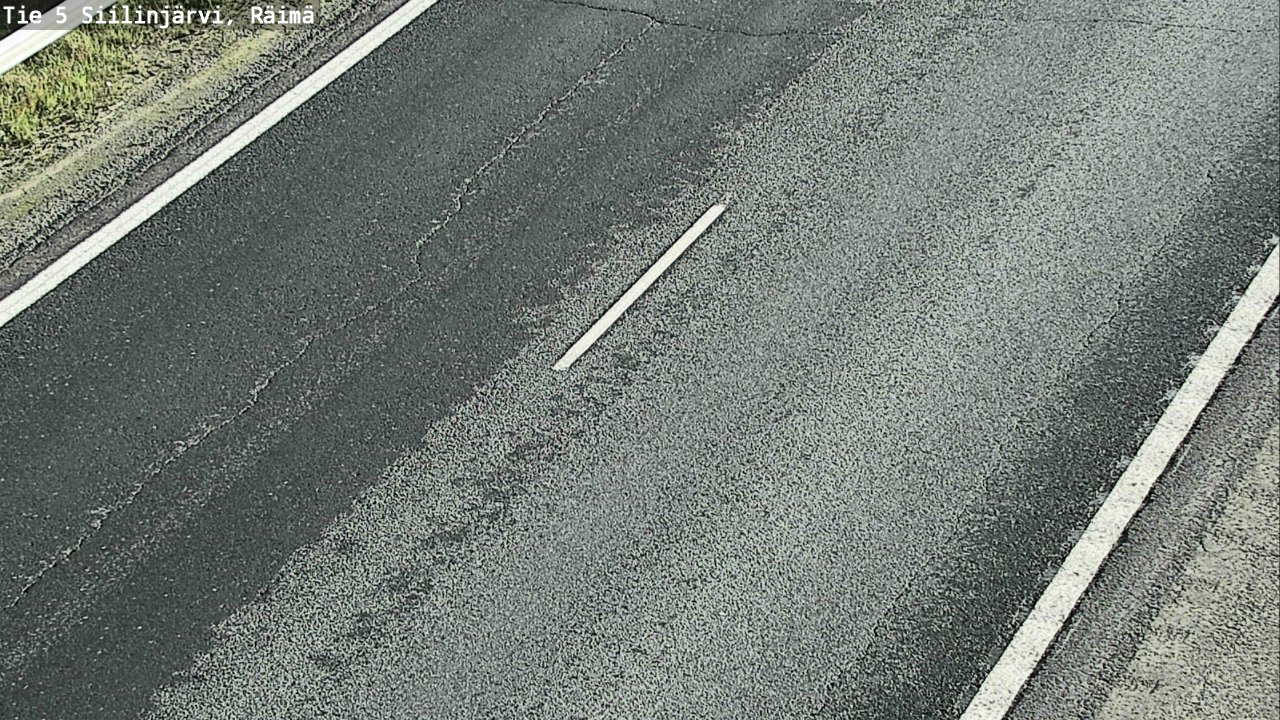 Weather Camera Image Road Siilinjärvi, Räimä, Siilinjärvi, Pohjois-Savo