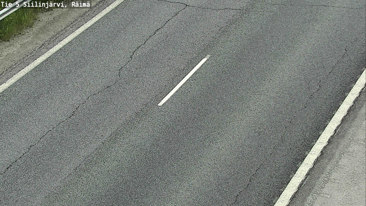 Weather Camera Image Road Siilinjärvi, Räimä, Siilinjärvi, Pohjois-Savo