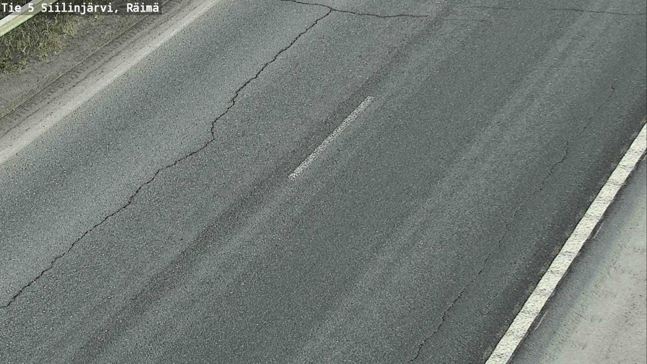 Weather Camera Image Road Siilinjärvi, Räimä, Siilinjärvi, Pohjois-Savo