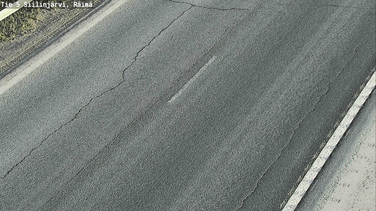 Weather Camera Image Road Siilinjärvi, Räimä, Siilinjärvi, Pohjois-Savo