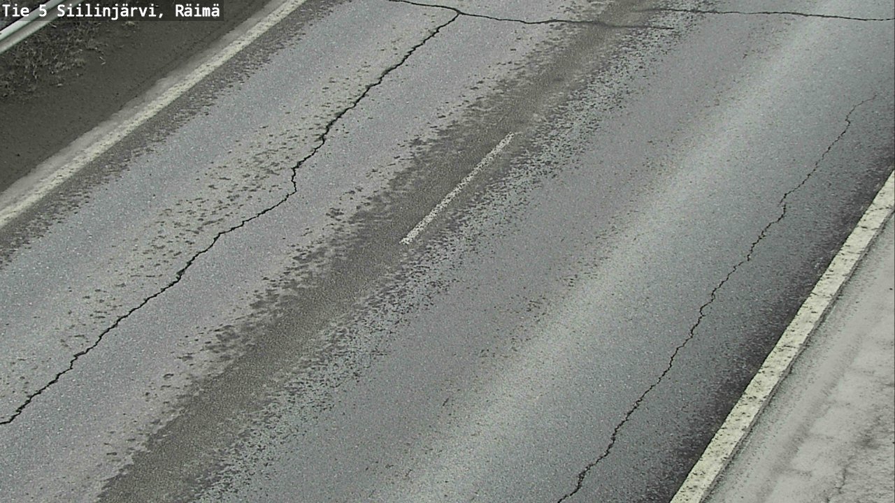 Weather Camera Image Road Siilinjärvi, Räimä, Siilinjärvi, Pohjois-Savo
