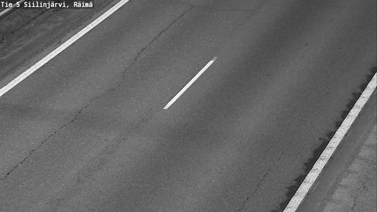 Weather Camera Image Road Siilinjärvi, Räimä, Siilinjärvi, Pohjois-Savo