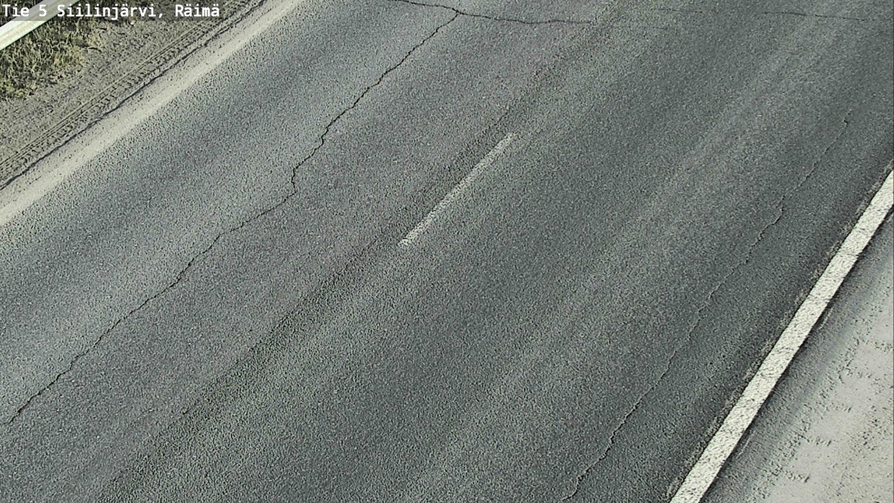 Weather Camera Image Road Siilinjärvi, Räimä, Siilinjärvi, Pohjois-Savo