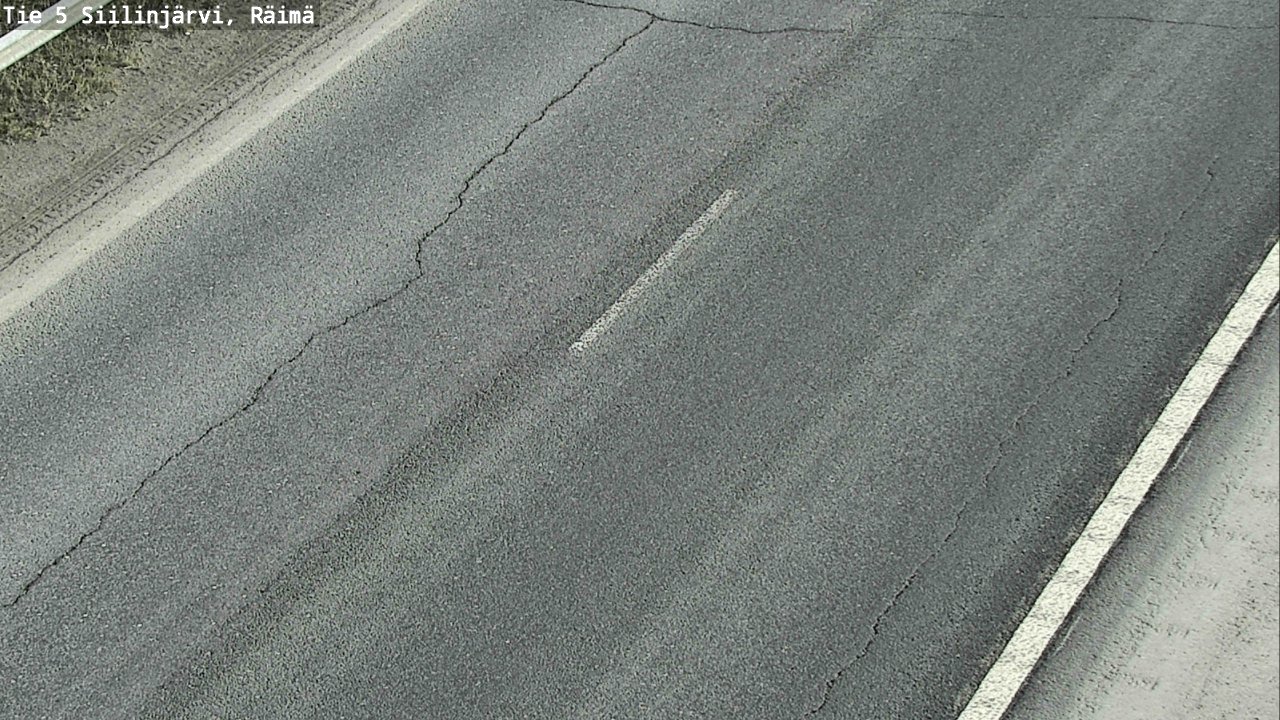 Weather Camera Image Road Siilinjärvi, Räimä, Siilinjärvi, Pohjois-Savo