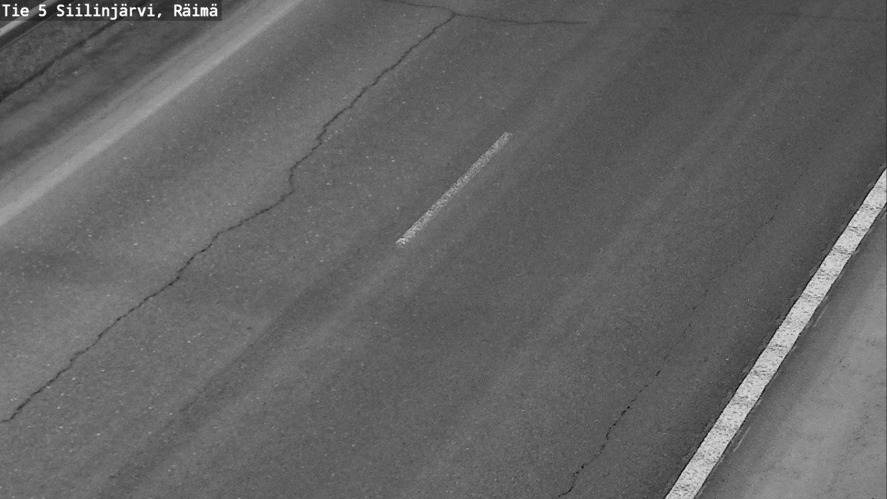 Weather Camera Image Road Siilinjärvi, Räimä, Siilinjärvi, Pohjois-Savo