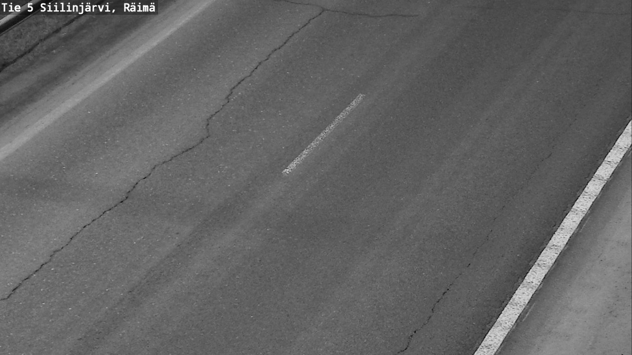 Weather Camera Image Road Siilinjärvi, Räimä, Siilinjärvi, Pohjois-Savo