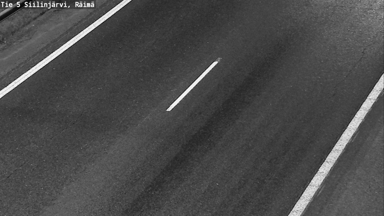 Weather Camera Image Road Siilinjärvi, Räimä, Siilinjärvi, Pohjois-Savo