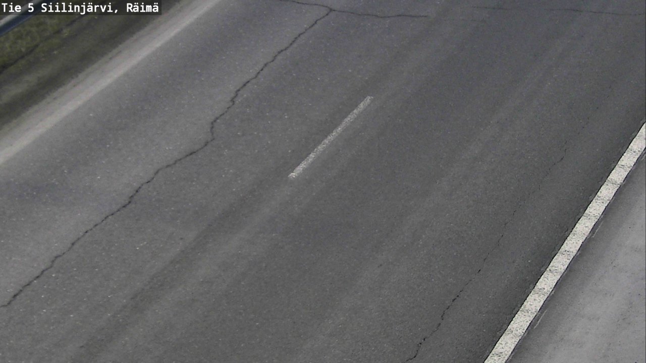 Weather Camera Image Road Siilinjärvi, Räimä, Siilinjärvi, Pohjois-Savo
