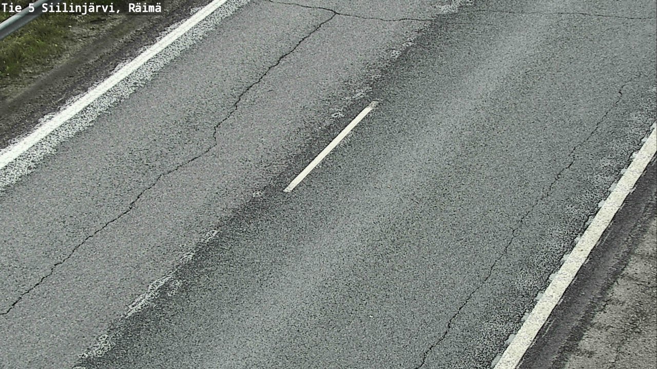 Weather Camera Image Road Siilinjärvi, Räimä, Siilinjärvi, Pohjois-Savo
