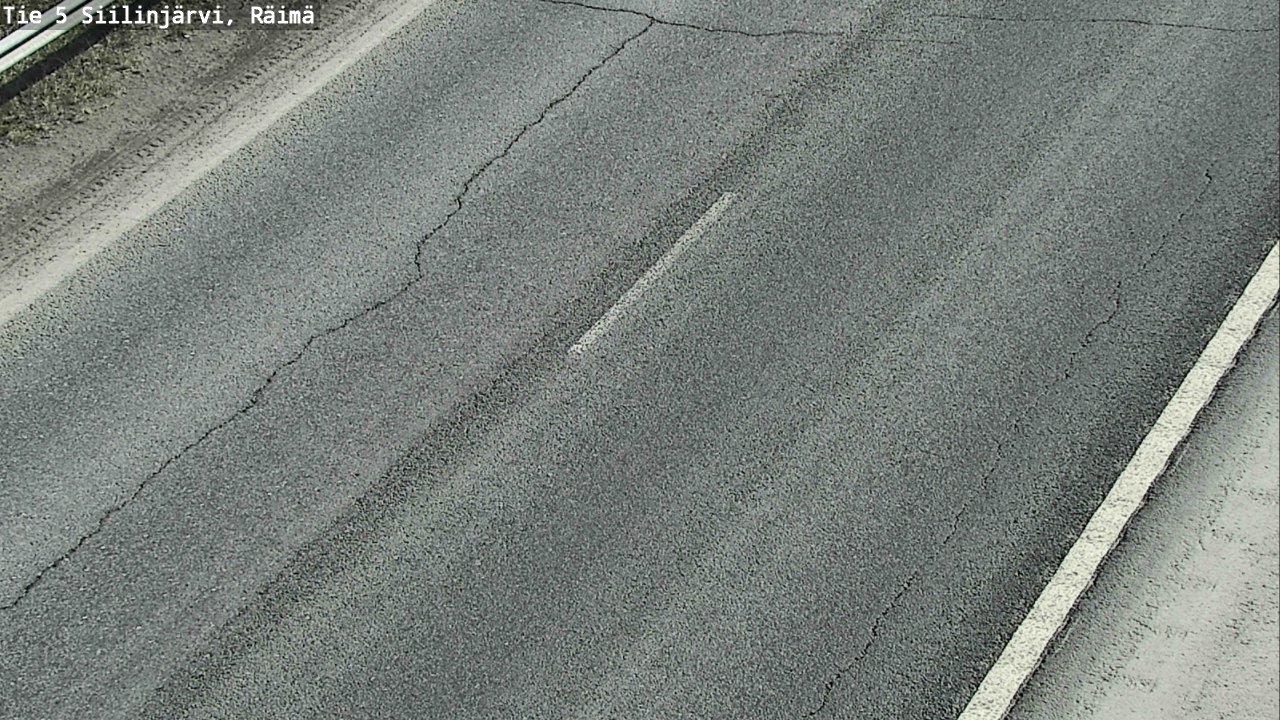 Weather Camera Image Road Siilinjärvi, Räimä, Siilinjärvi, Pohjois-Savo