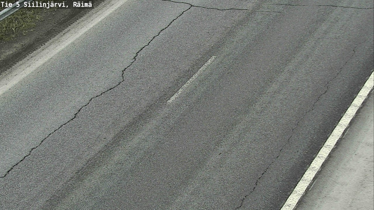 Weather Camera Image Road Siilinjärvi, Räimä, Siilinjärvi, Pohjois-Savo