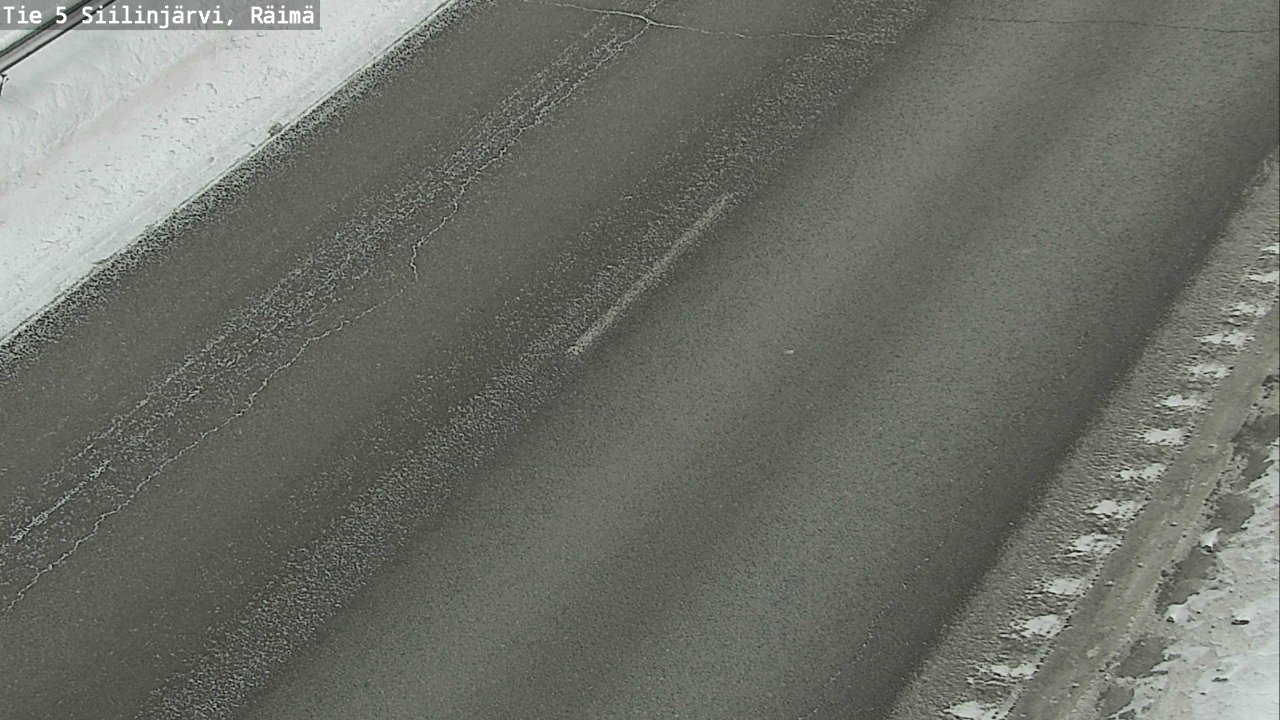 Weather Camera Image Road Siilinjärvi, Räimä, Siilinjärvi, Pohjois-Savo