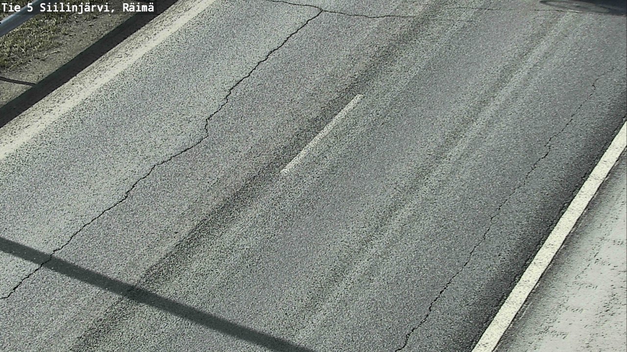 Weather Camera Image Road Siilinjärvi, Räimä, Siilinjärvi, Pohjois-Savo
