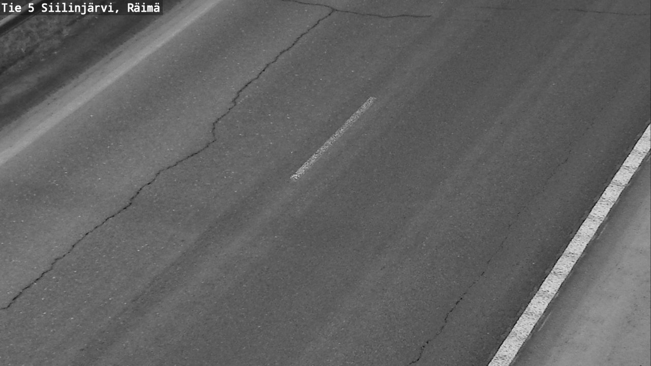 Weather Camera Image Road Siilinjärvi, Räimä, Siilinjärvi, Pohjois-Savo