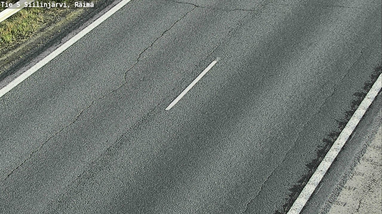 Weather Camera Image Road Siilinjärvi, Räimä, Siilinjärvi, Pohjois-Savo