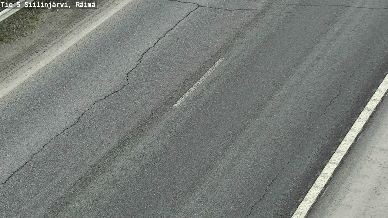 Weather Camera Image Road Siilinjärvi, Räimä, Siilinjärvi, Pohjois-Savo