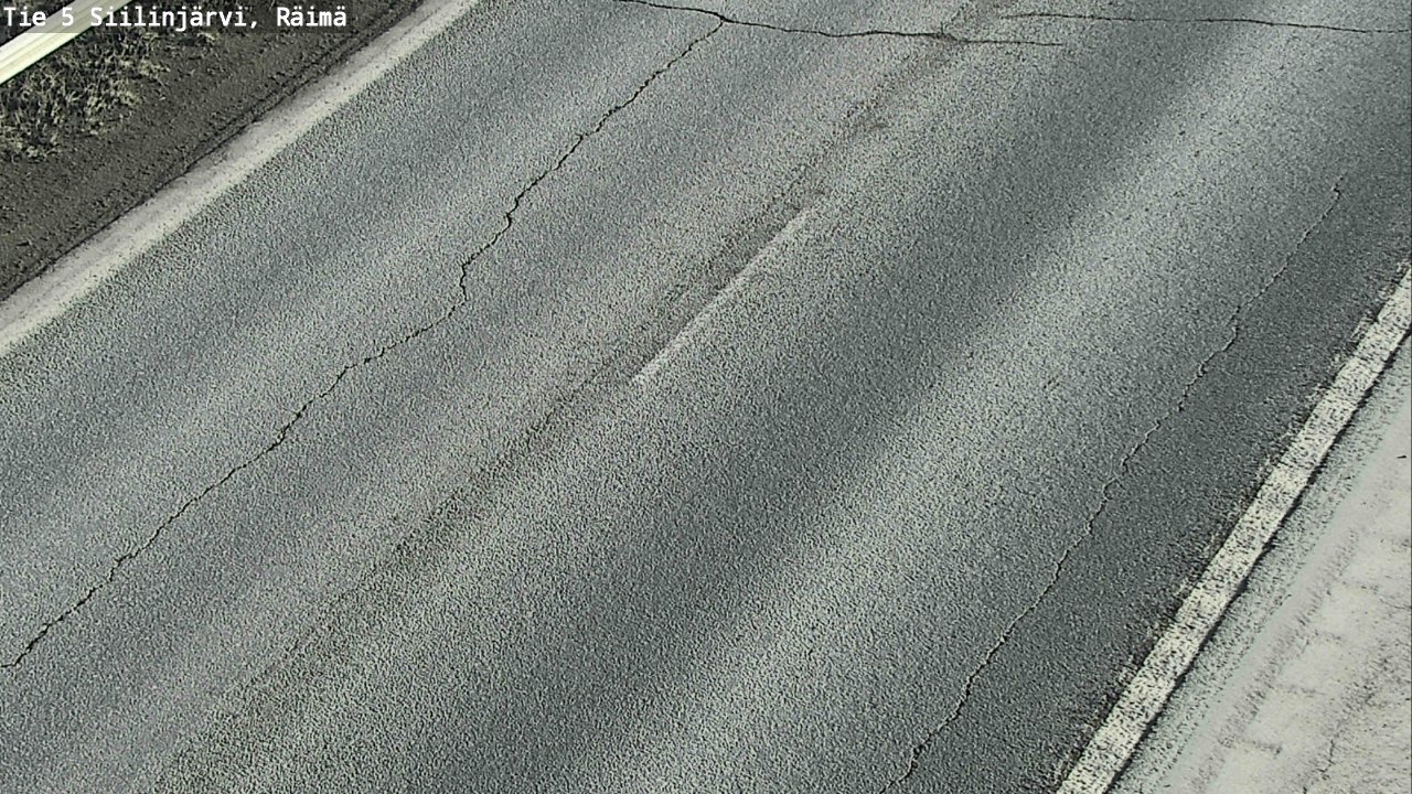 Weather Camera Image Road Siilinjärvi, Räimä, Siilinjärvi, Pohjois-Savo