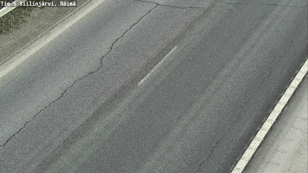 Weather Camera Image Road Siilinjärvi, Räimä, Siilinjärvi, Pohjois-Savo