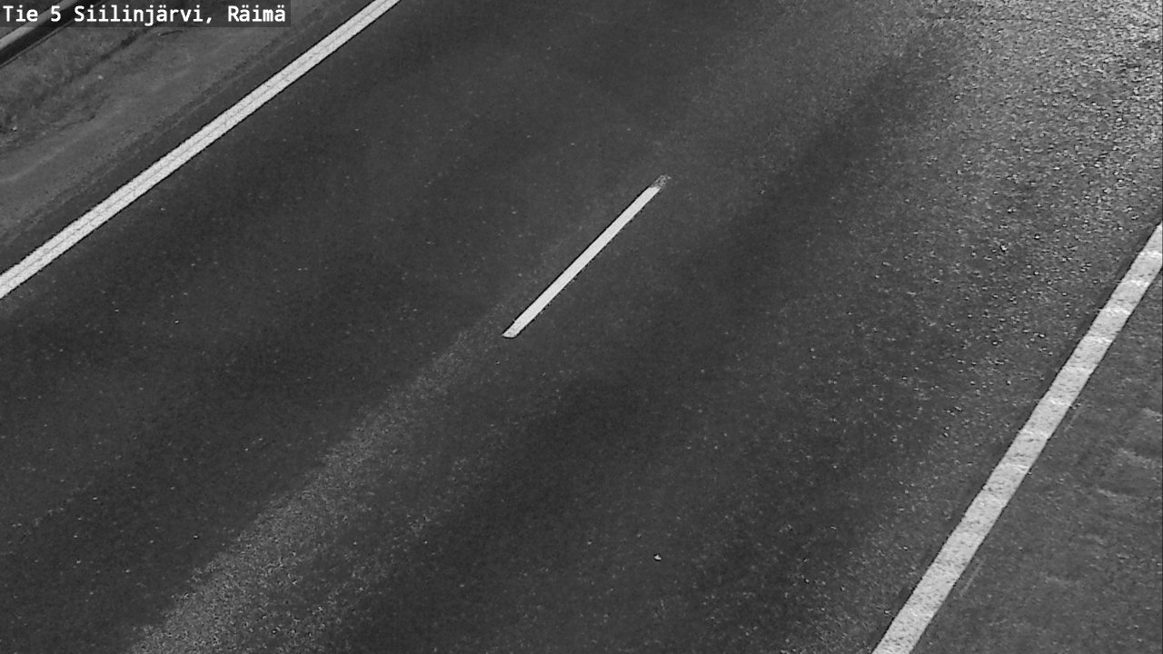 Weather Camera Image Road Siilinjärvi, Räimä, Siilinjärvi, Pohjois-Savo