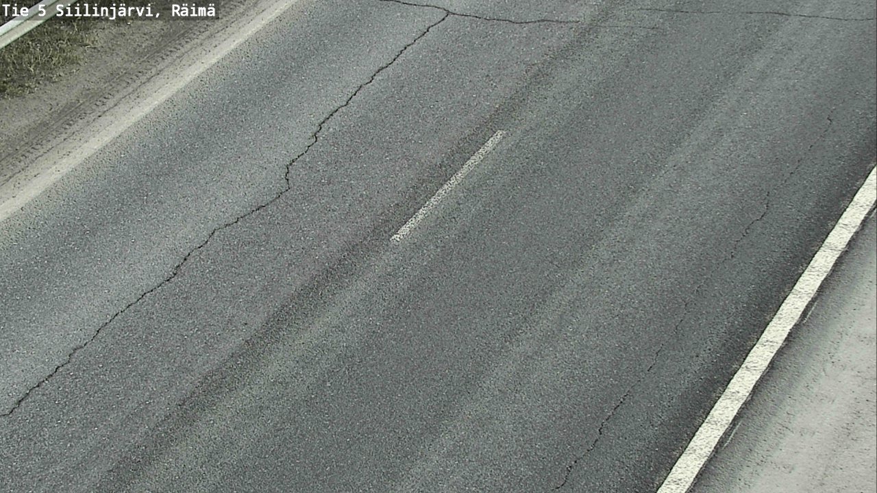 Weather Camera Image Road Siilinjärvi, Räimä, Siilinjärvi, Pohjois-Savo