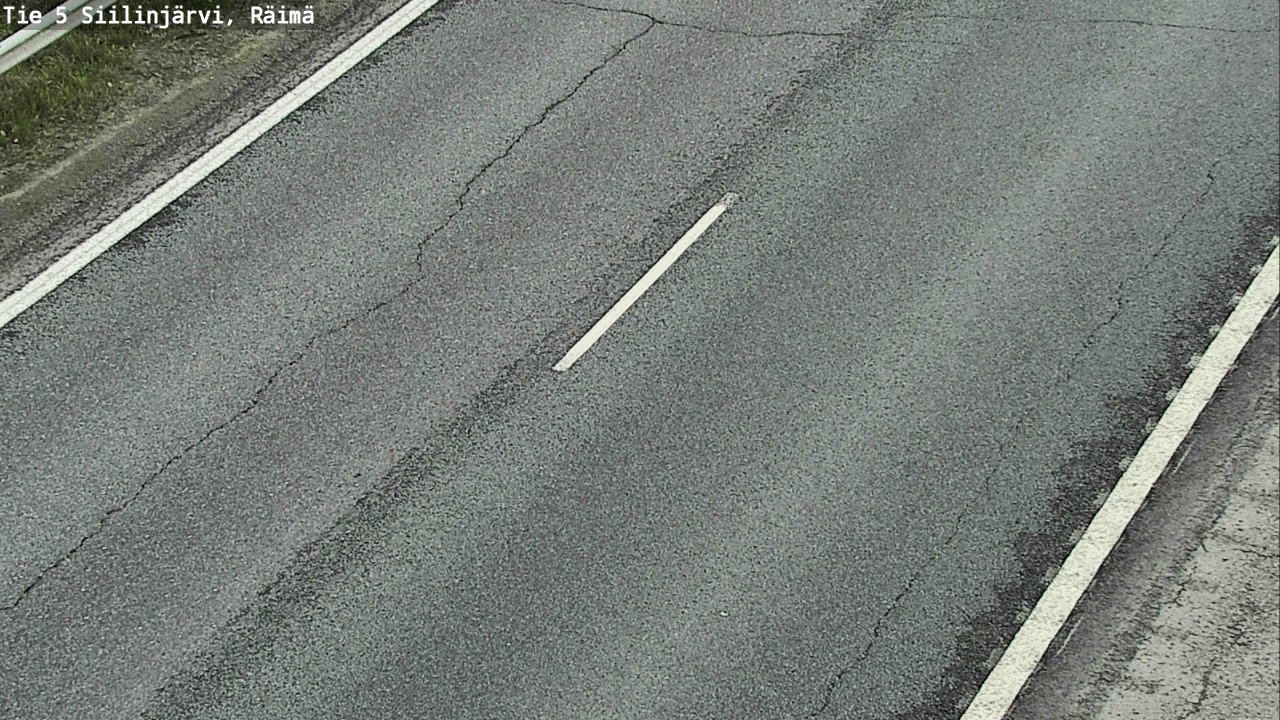 Weather Camera Image Road Siilinjärvi, Räimä, Siilinjärvi, Pohjois-Savo