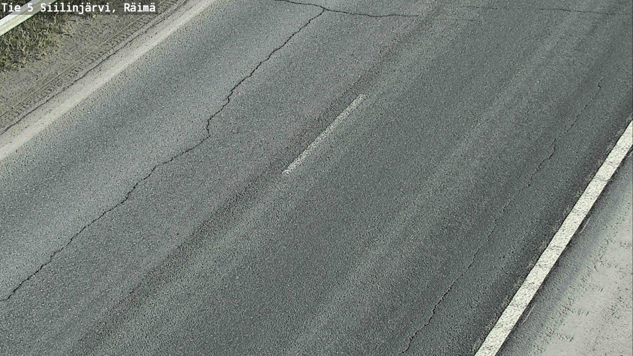 Weather Camera Image Road Siilinjärvi, Räimä, Siilinjärvi, Pohjois-Savo