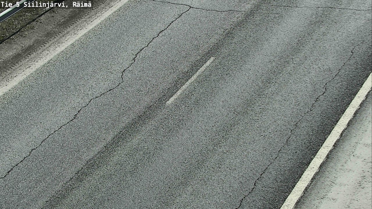 Weather Camera Image Road Siilinjärvi, Räimä, Siilinjärvi, Pohjois-Savo