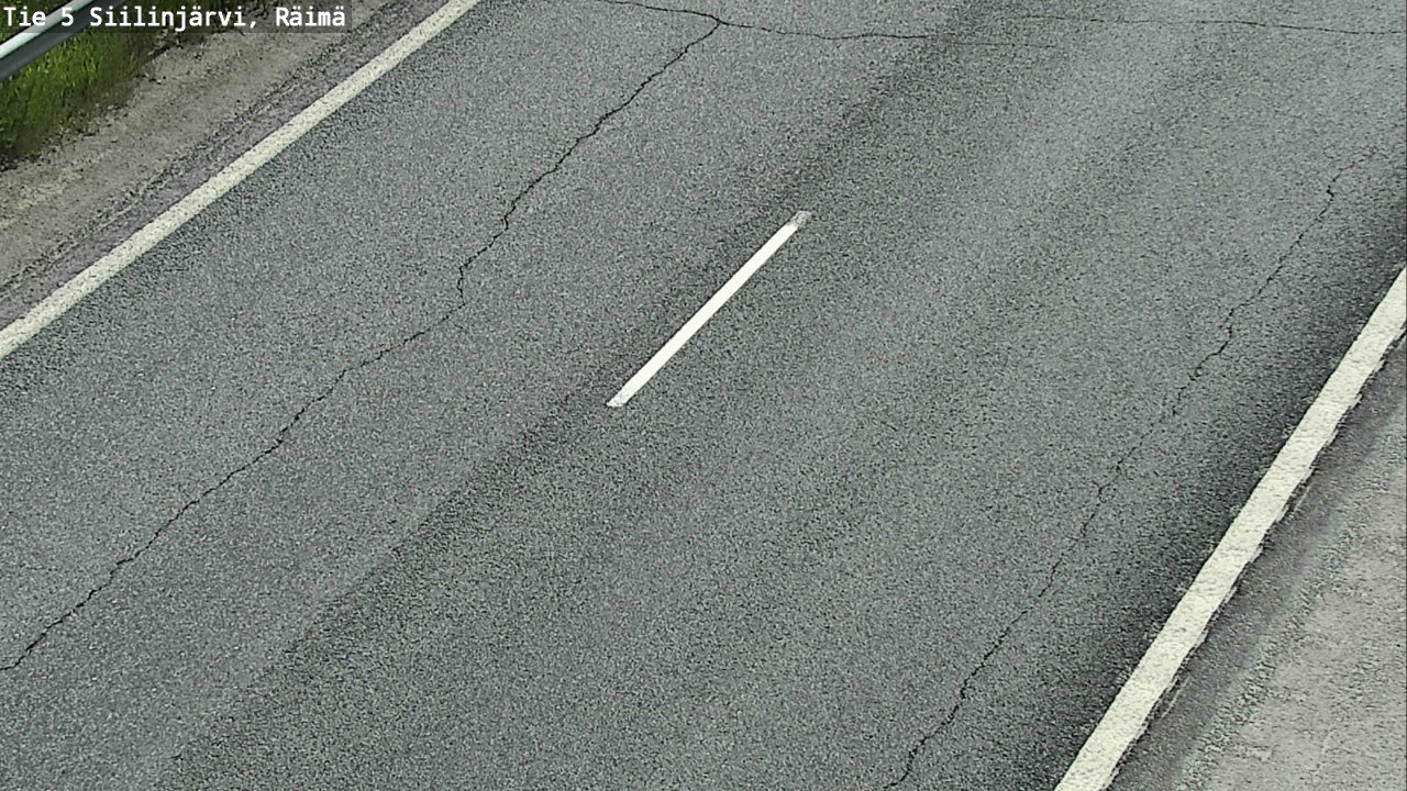 Weather Camera Image Road Siilinjärvi, Räimä, Siilinjärvi, Pohjois-Savo
