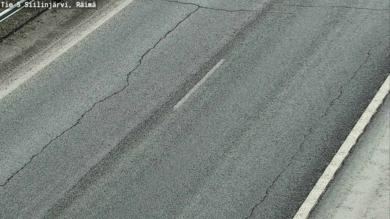 Weather Camera Image Road Siilinjärvi, Räimä, Siilinjärvi, Pohjois-Savo