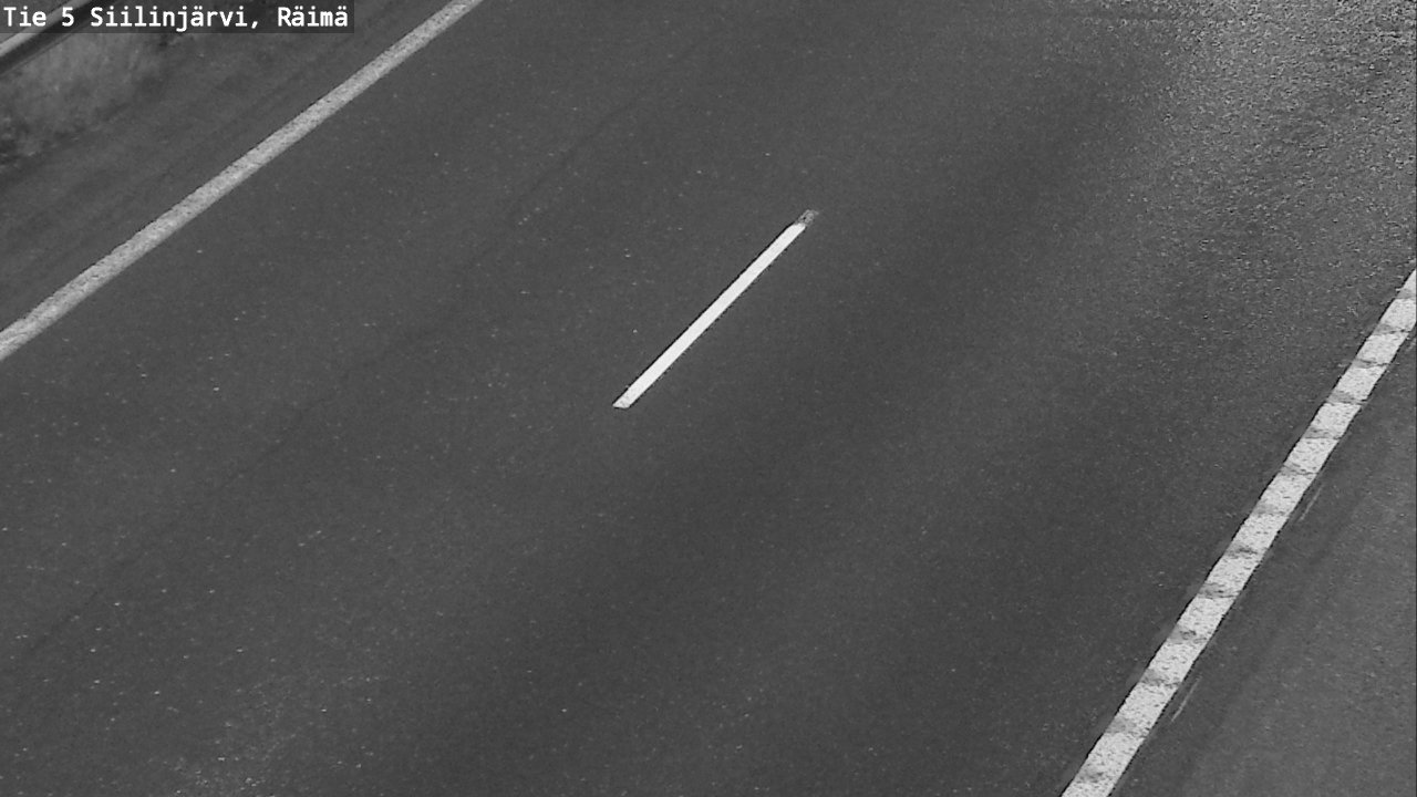 Weather Camera Image Road Siilinjärvi, Räimä, Siilinjärvi, Pohjois-Savo