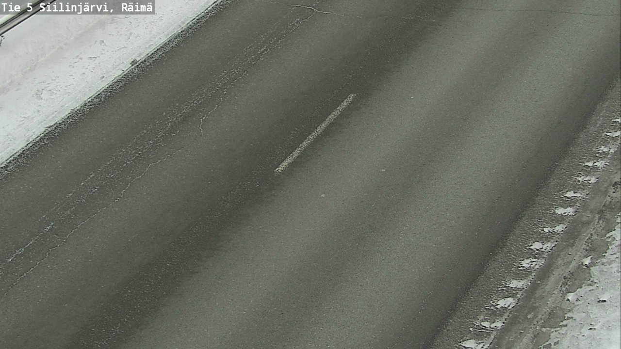 Weather Camera Image Väg 5 Siilinjärvi, Räimä, Siilinjärvi, Pohjois-Savo