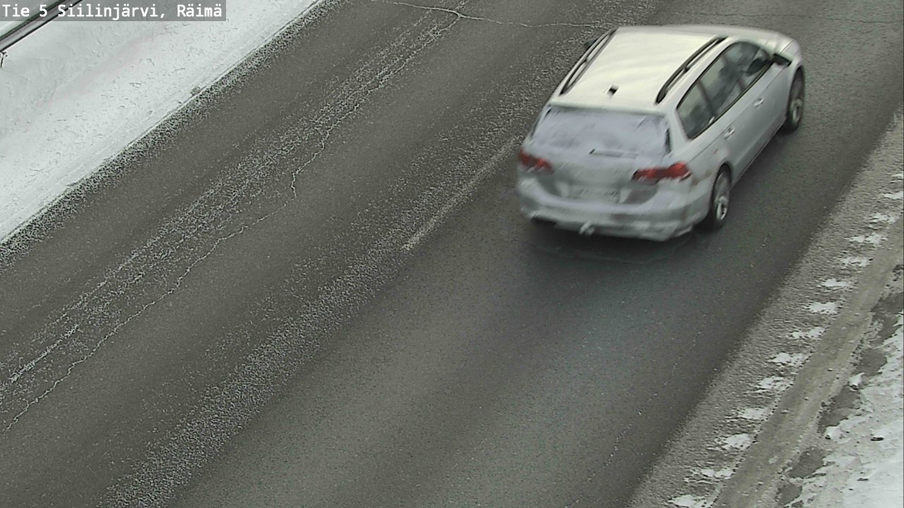 Weather Camera Image Road Siilinjärvi, Räimä, Siilinjärvi, Pohjois-Savo