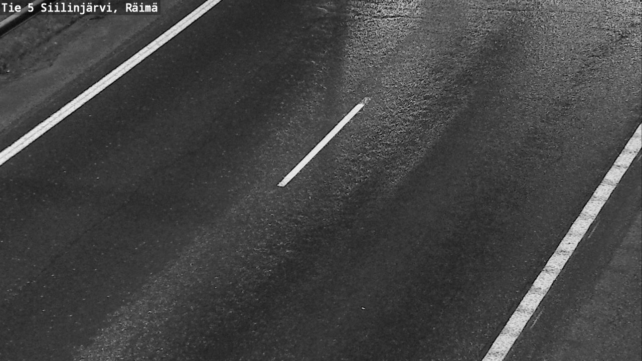Weather Camera Image Road Siilinjärvi, Räimä, Siilinjärvi, Pohjois-Savo