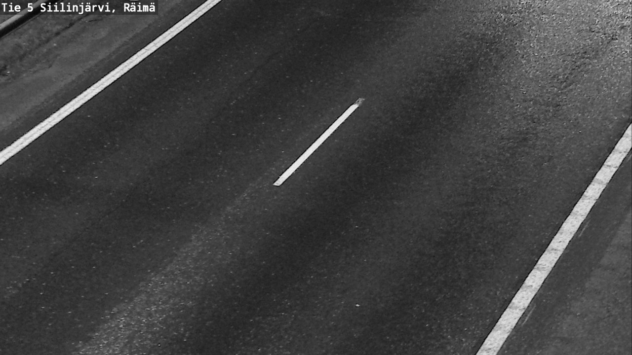 Weather Camera Image Road Siilinjärvi, Räimä, Siilinjärvi, Pohjois-Savo