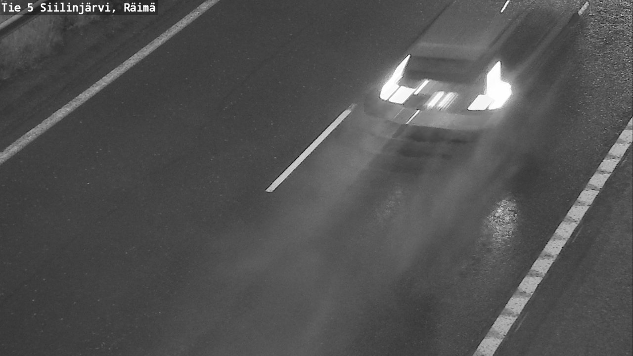 Weather Camera Image Road Siilinjärvi, Räimä, Siilinjärvi, Pohjois-Savo